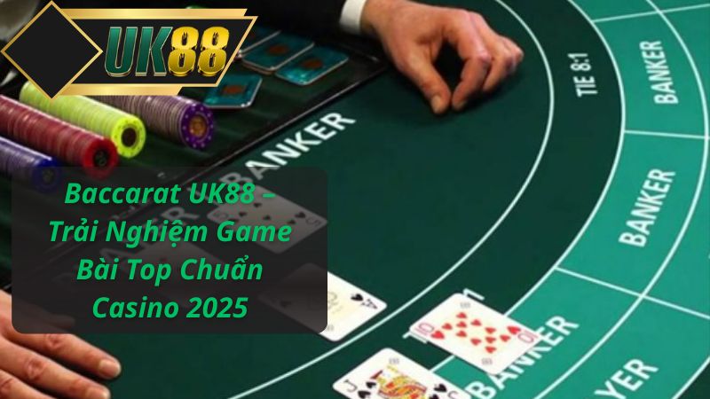 Baccarat UK88 – Trải Nghiệm Game Bài Top Chuẩn Casino 2025